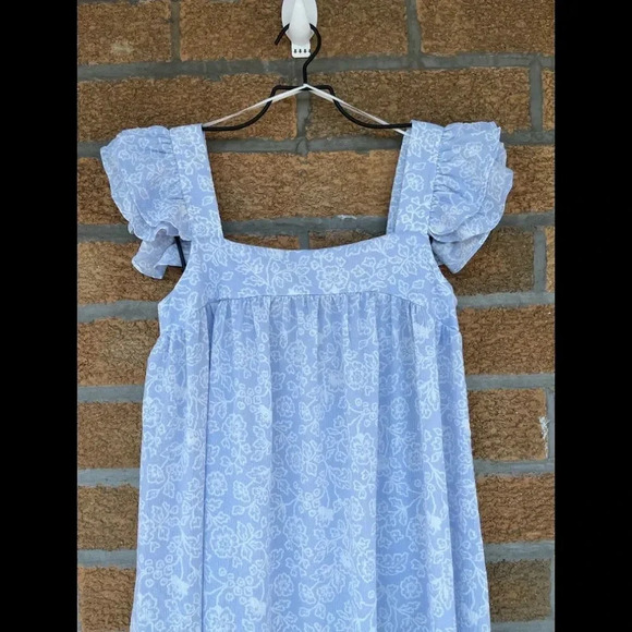 By the river KAYLEE FLUTTER SLEEVE dress small - Picture 5 of 16